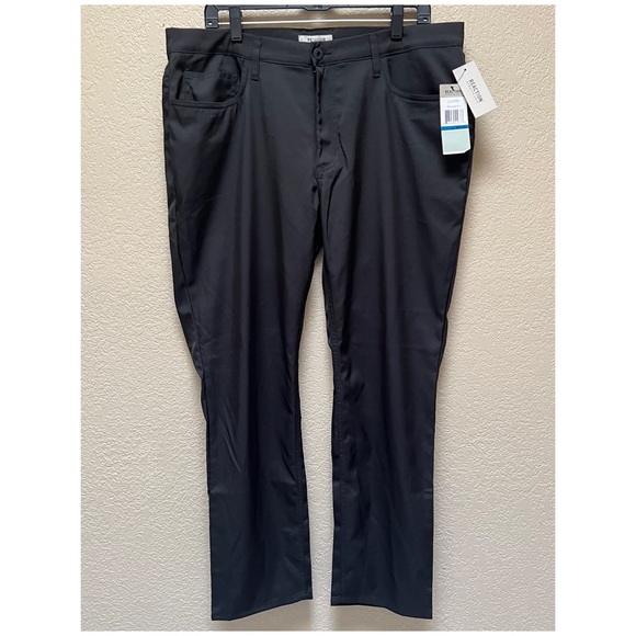 Kenneth Cole Reaction Men’s Pants Black Color Size 36x30-NWT - Picture 1 of 5